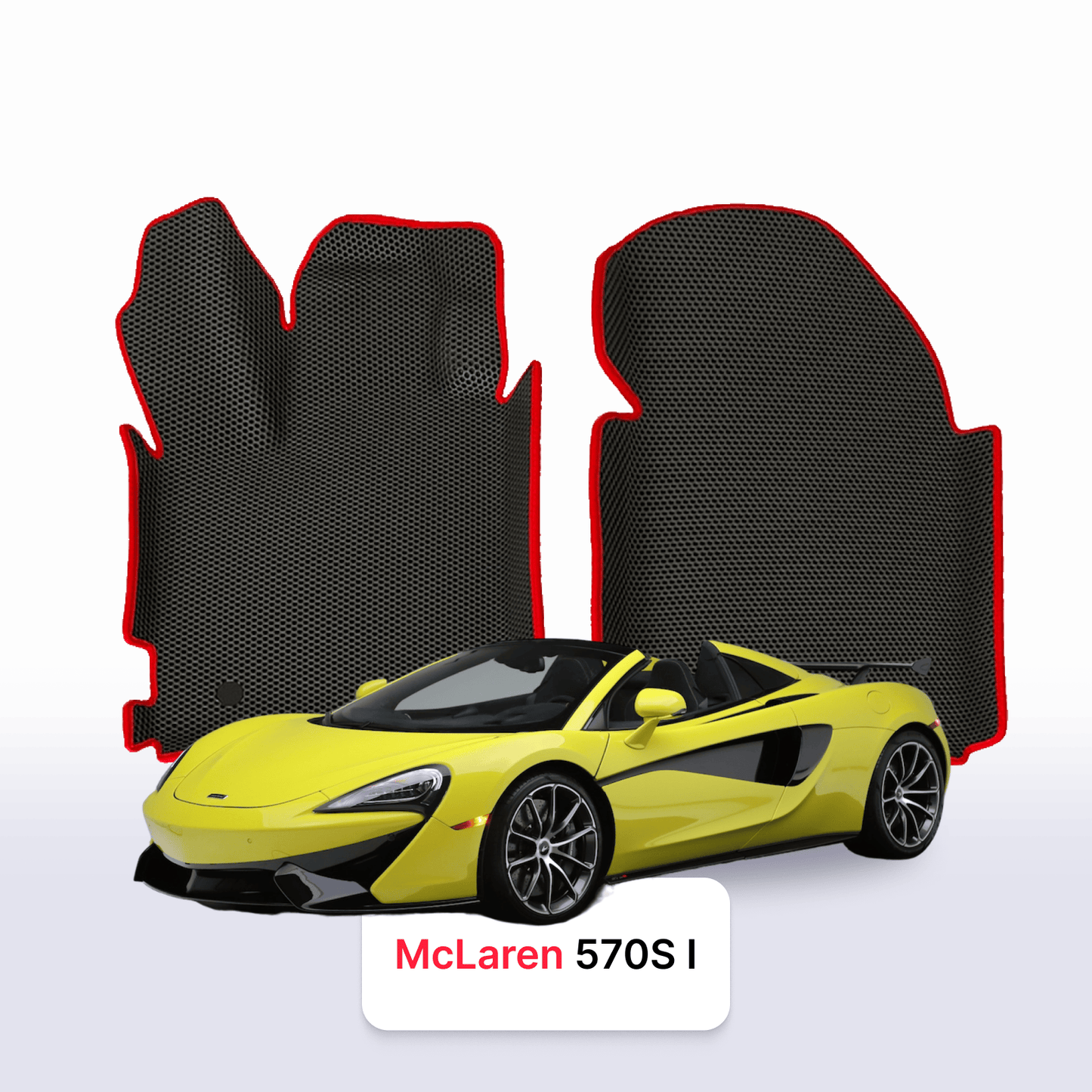 Fußmatten EVA für McLaren 570S 1 gen 2015-2023 jahr Roadster