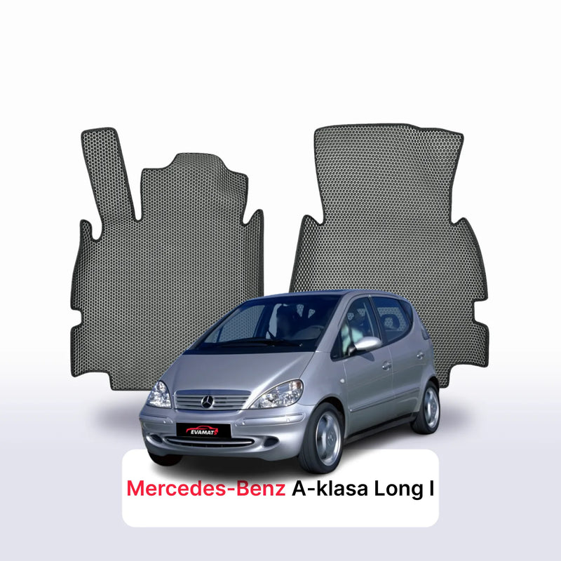 Fußmatten EVA für Mercedes-Benz A-klasa Long 1 gen (W168) 2001-2004 jahr SCHÄGHECK 5 türer