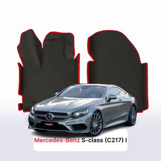 Fußmatten EVA für Mercedes-Benz S-klasa (C217) 1 gen 2014-2021 jahr COUPE