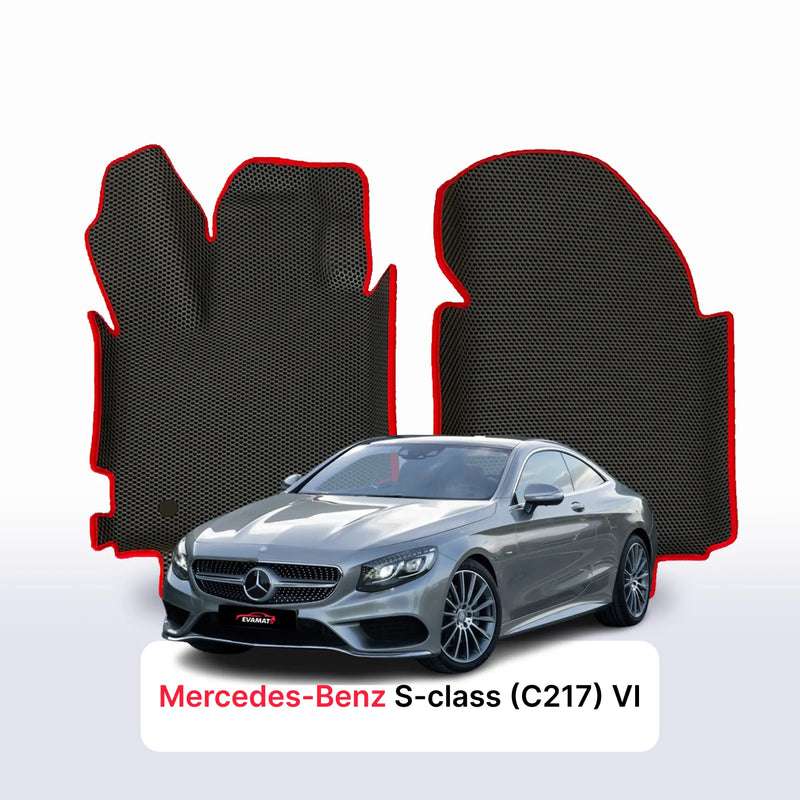 Fußmatten EVA für Mercedes-Benz S-klasa 6 gen (C217) 2014-2020 jahr COUPE
