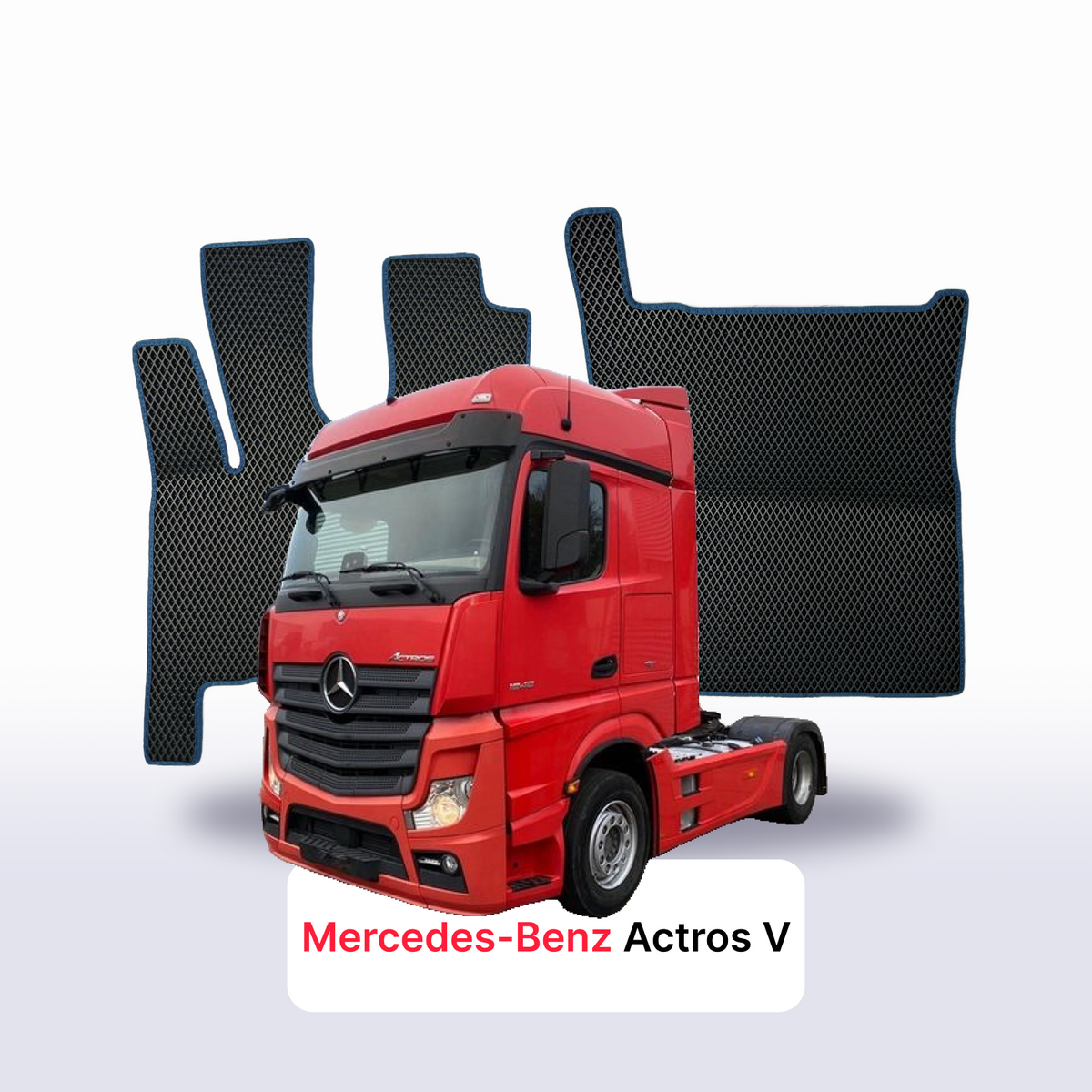 Fußmatten EVA für Mercedes-Benz Actros 5 gen 2019-2027 Jahr LKW