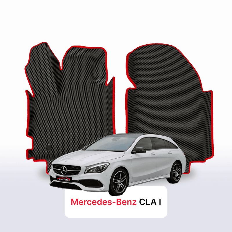 Fußmatten EVA für Mercedes-Benz CLA 1 gen (X117) shooting brake 2013-2019 jahr KOMBI