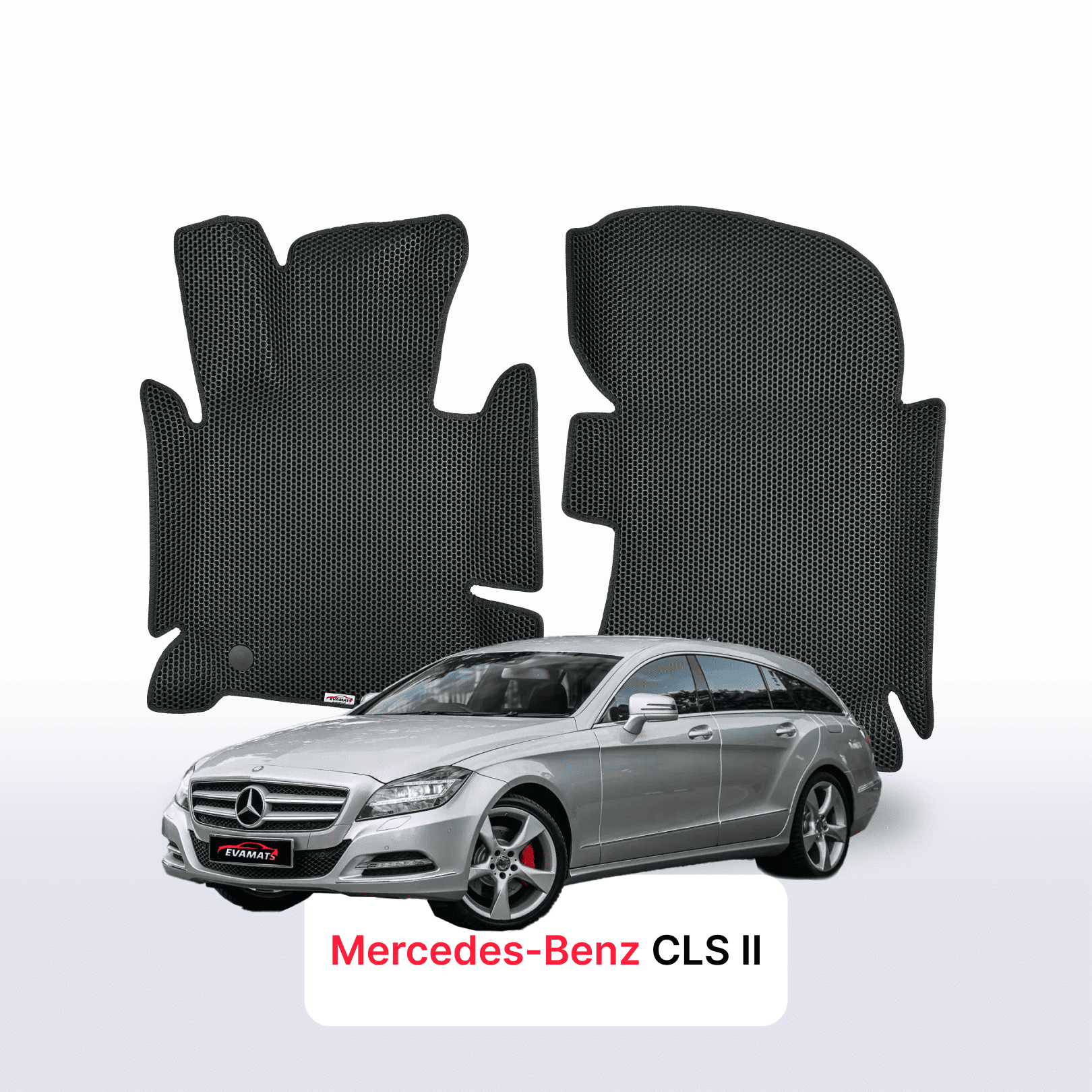 Fußmatten EVA für Mercedes-Benz CLS 2 gen (X218) 2010-2018 jahr KOMBI