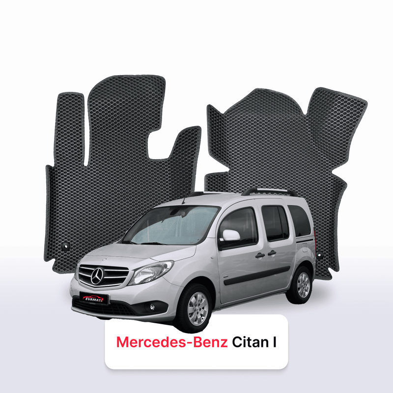 Fußmatten EVA für Mercedes-Benz Citan 1 gen (W415) 2012-2021 jahr KOMBIVAN