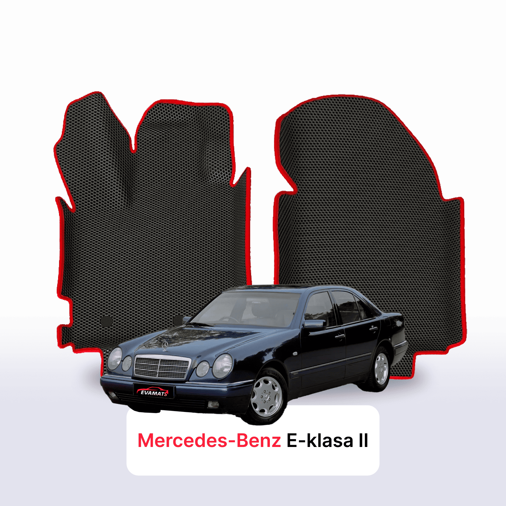 Fußmatten EVA für Mercedes-Benz E-klasa 2 gen (W210) 1995-2002 jahr LIMOUSINE