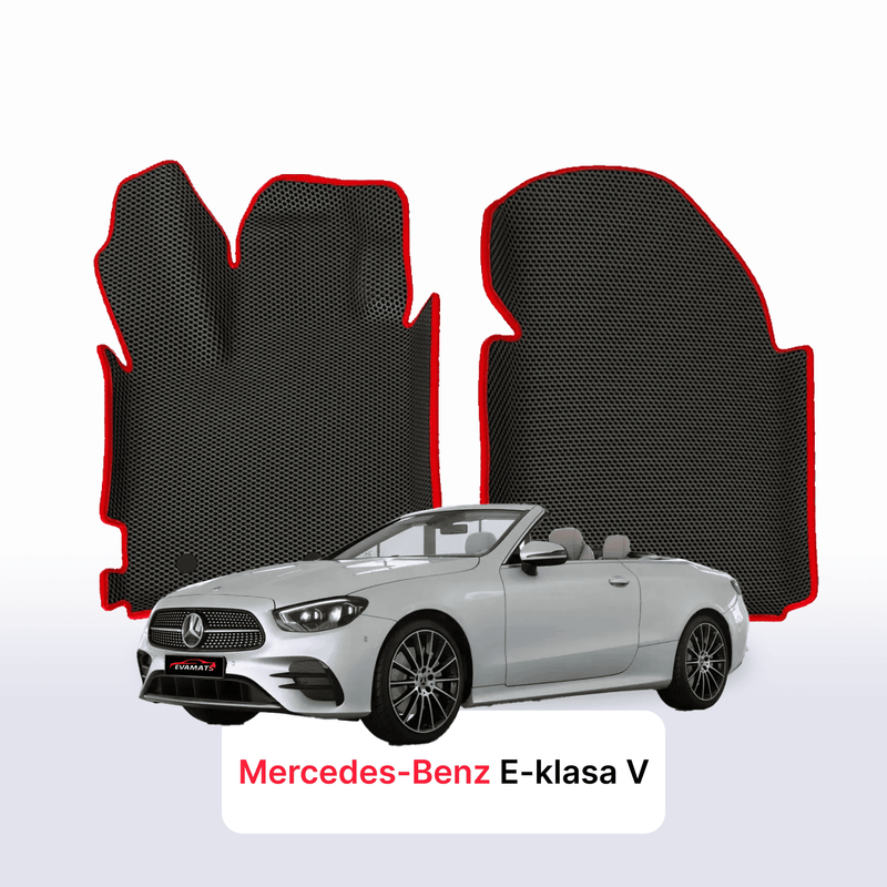 Fußmatten EVA für Mercedes-Benz E-klasa 5 gen (A238) 2016-2023 jahr CABRIO