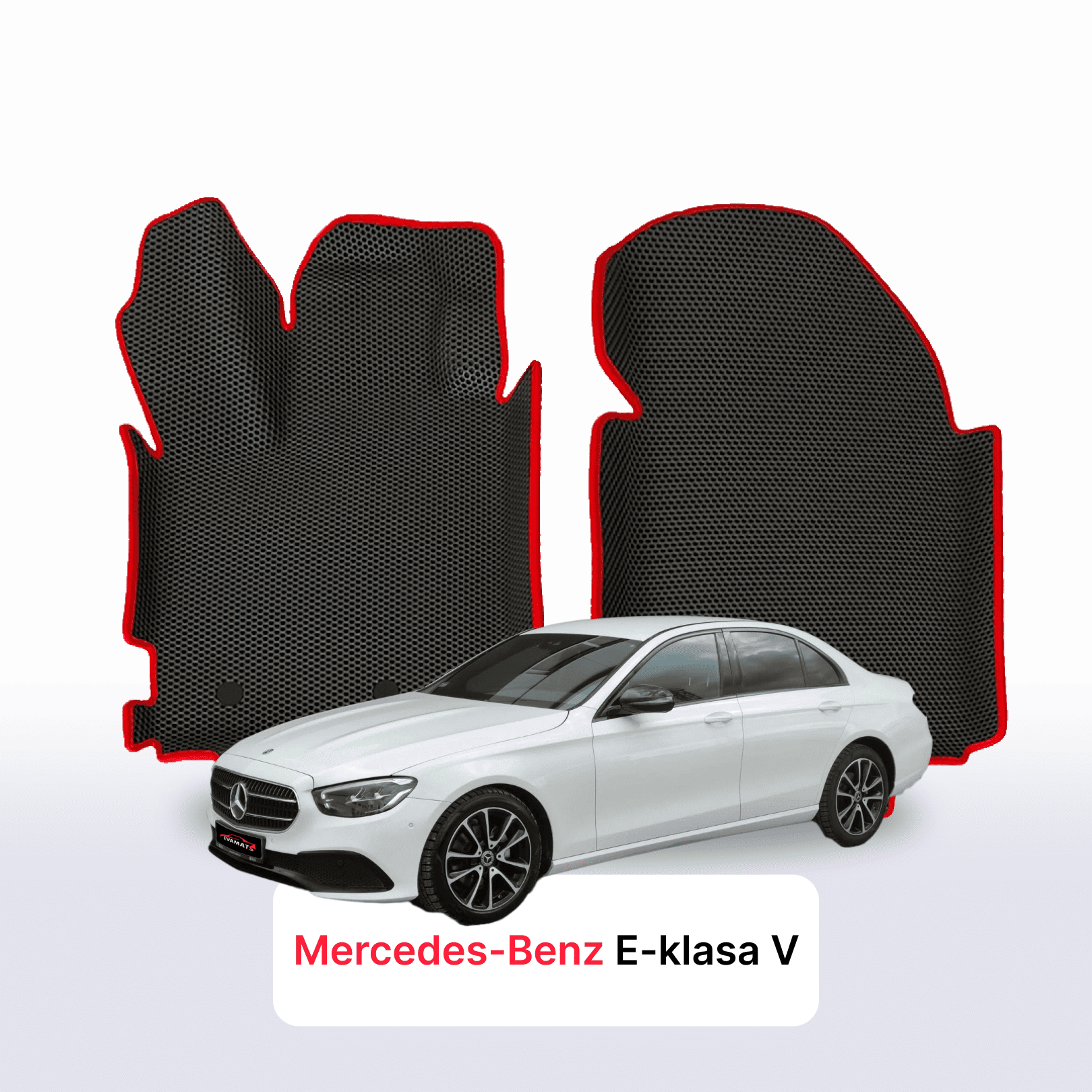 Fußmatten EVA für Mercedes-Benz E-klasa 5 gen (W213) 2016-2023 jahr LIMOUSINE