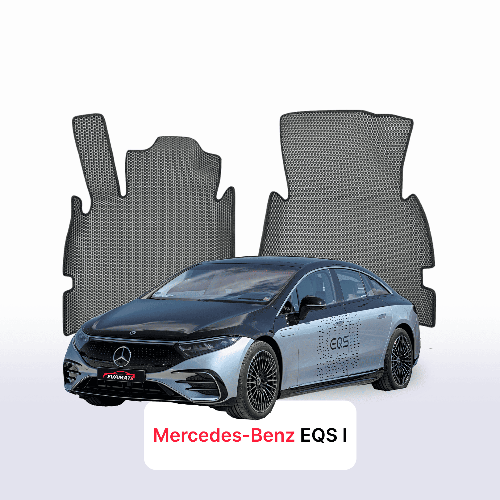 Fußmatten EVA für Mercedes-Benz EQS (V297) 2021-2027 jahr LIMOUSINE