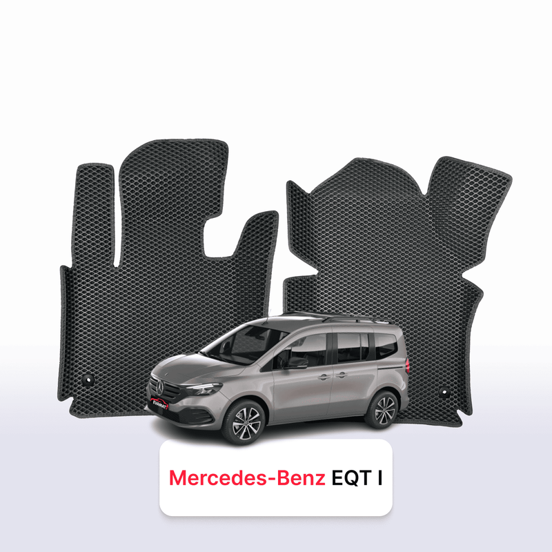 Fußmatten EVA für Mercedes-Benz EQT 1 gen 2021-2026 jahr MINIVAN 7 sitzer