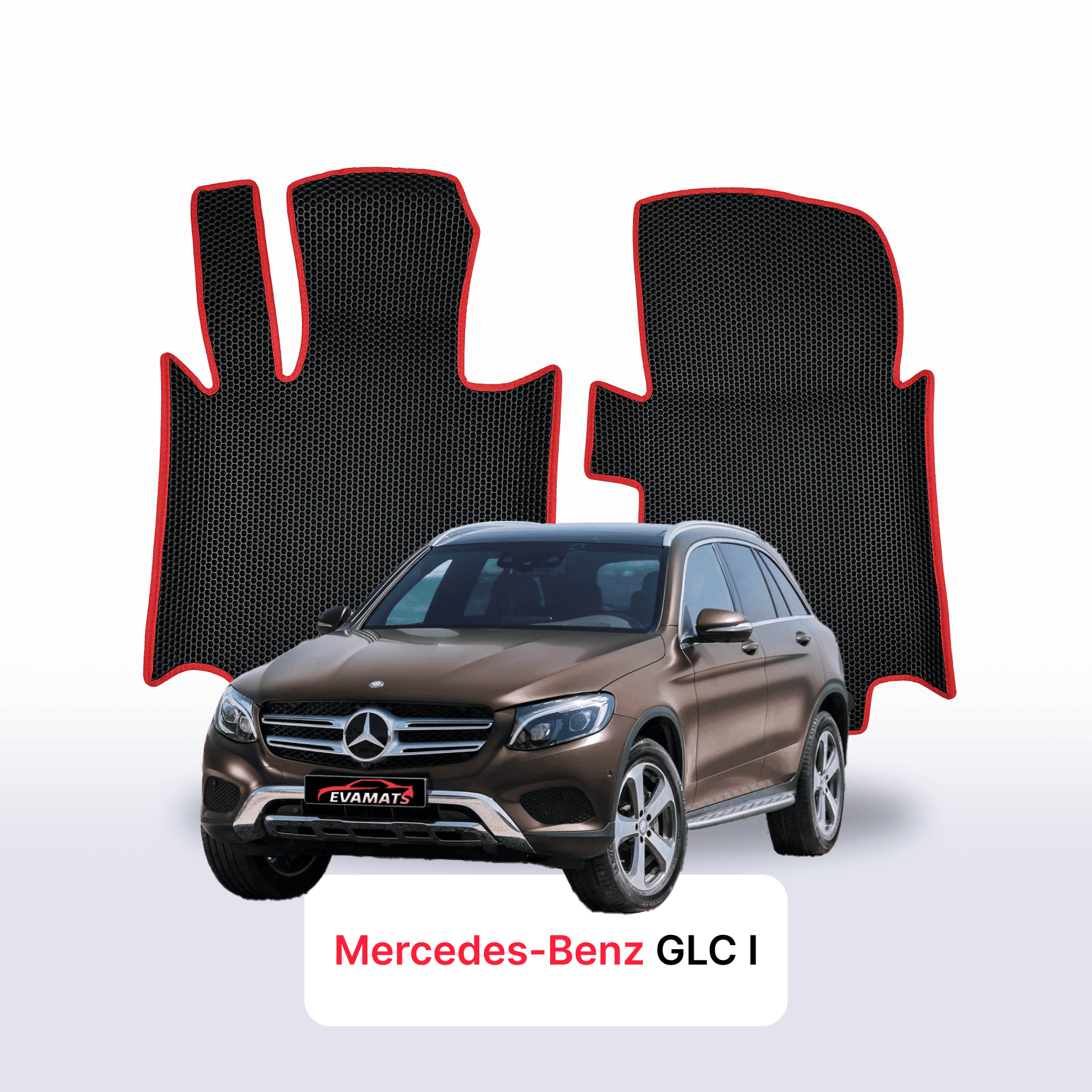 Fußmatten EVA für Mercedes-Benz GLC(X253) 1 gen 2015-2022 jahr SUV 5 türer