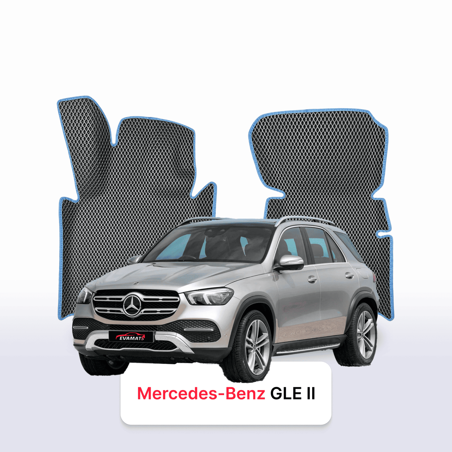 Fußmatten EVA für Mercedes-Benz GLE 2 gen (W167) 2019-2027 jahr SUV 7 sitzer