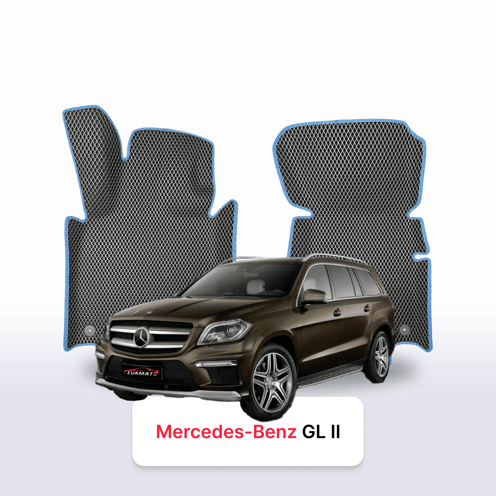 Fußmatten EVA für Mercedes-Benz GL 2 gen (X166) 2012-2015 jahr SUV 5 türer