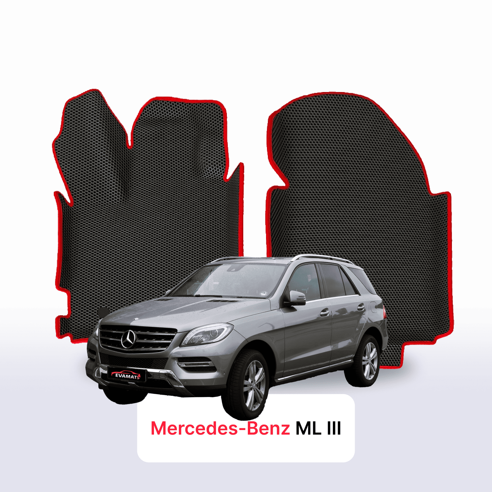 Fußmatten EVA für Mercedes-Benz ML 3 gen (W166) 2011-2015 jahr SUV 5 türer