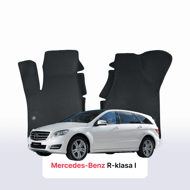 Fußmatten EVA für Mercedes-Benz R-klasa (W251) 2005-2013 jahr LONG Minivan 7 sitzer