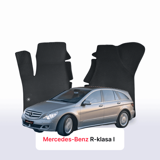 Fußmatten EVA für Mercedes-Benz R-klasa (W251) 2005-2013 Jahr MINIVAN 6 sitzer