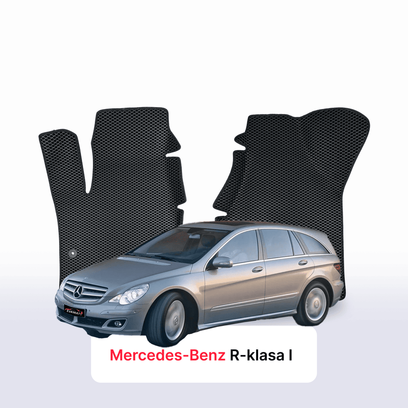 Fußmatten EVA für Mercedes-Benz R-klasa (W251) 2005-2013 Jahr MINIVAN 6 sitzer