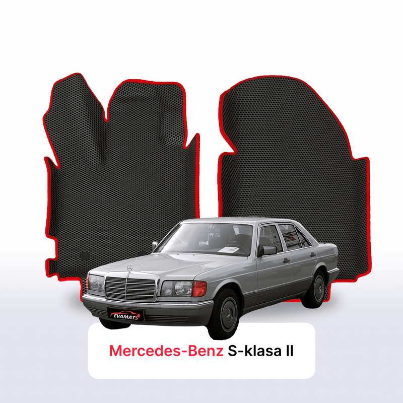 Fußmatten EVA für Mercedes-Benz S-klasa 2 gen (W126) 1979-1994 jahr LIMOUSINE