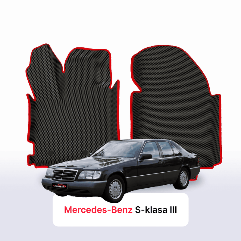 Fußmatten EVA für Mercedes-Benz S-klasa 3 gen (W140) 1991-1998 jahr LIMOUSINE