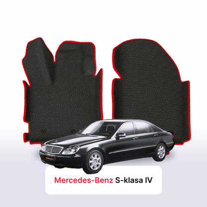 Fußmatten EVA für Mercedes-Benz S-klasa 4 gen (W220) 1998-2005 jahr LONG LIMOUSINE