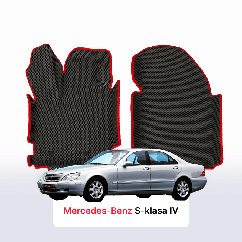 Fußmatten EVA für Mercedes-Benz S-klasa 4 gen (W220) 1998-2005 jahr LIMOUSINE
