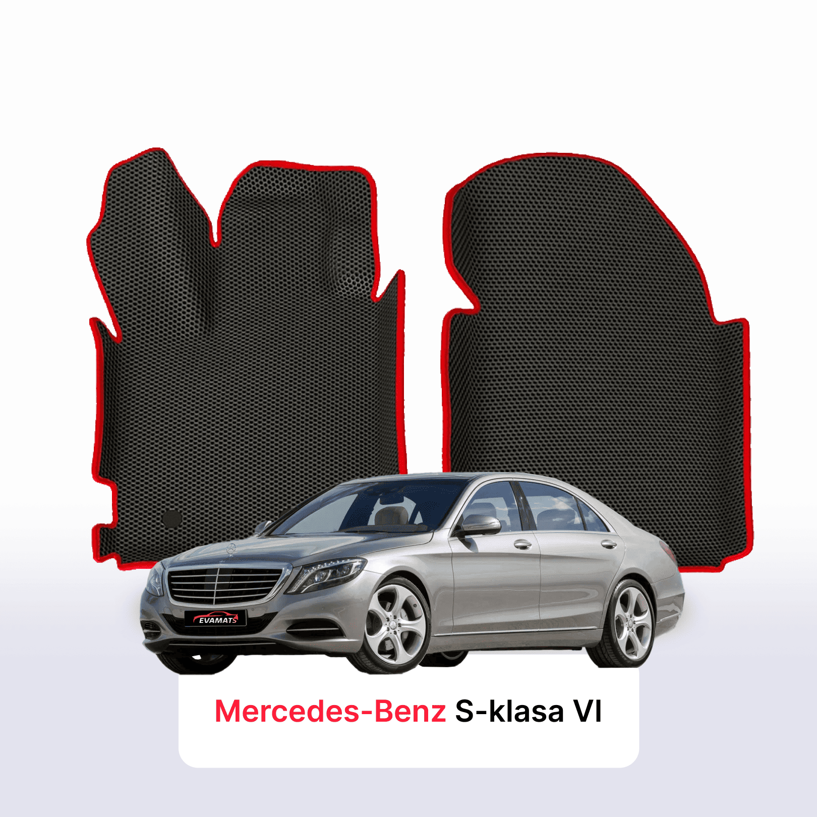 Fußmatten EVA für Mercedes-Benz S-klasa 6 gen (W222) 2013-2020 jahr LIMOUSINE