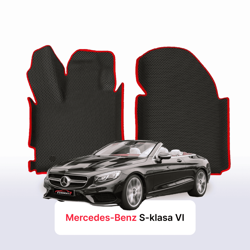 Fußmatten EVA für Mercedes-Benz S-klasa 6 gen (W222) 2014-2020 jahr CABRIO