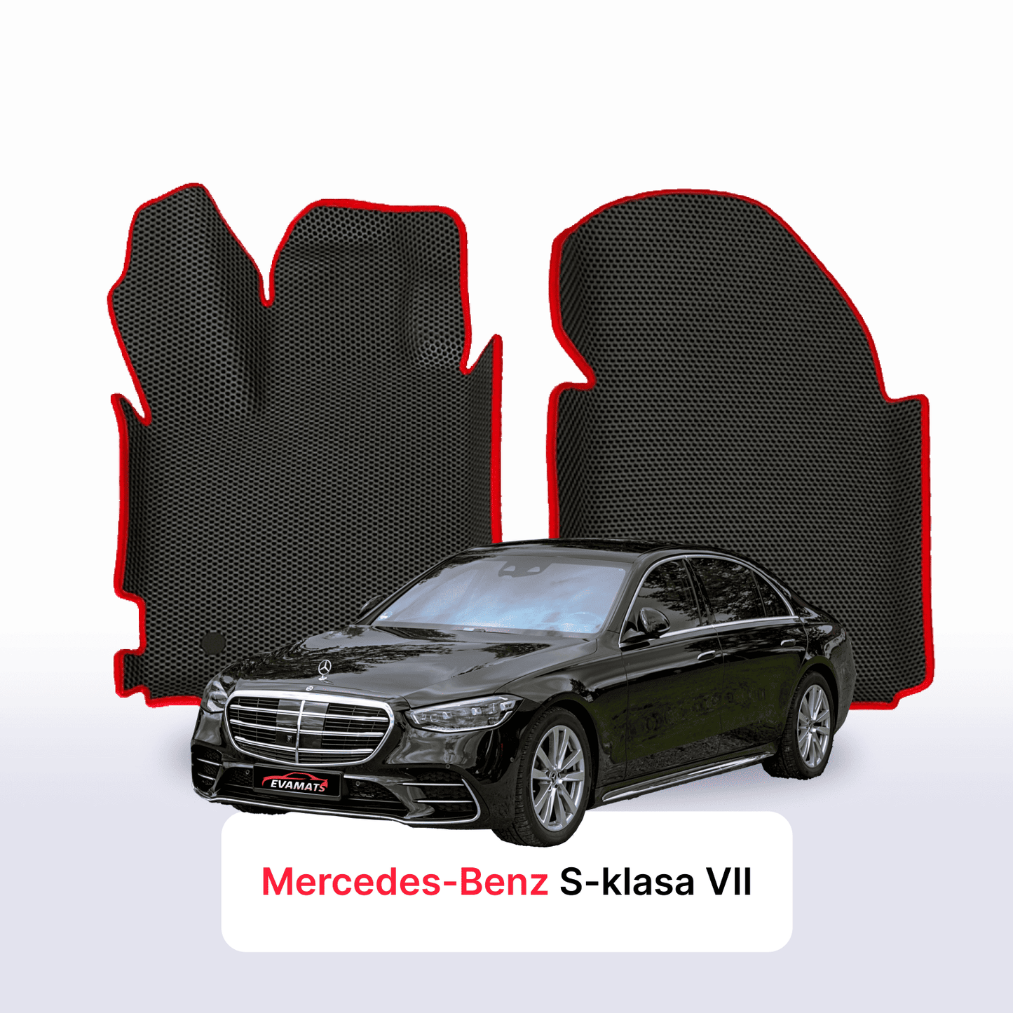 Fußmatten EVA für Mercedes-Benz S-klasa 7 gen (W223) 2020-2027 jahr LIMOUSINE