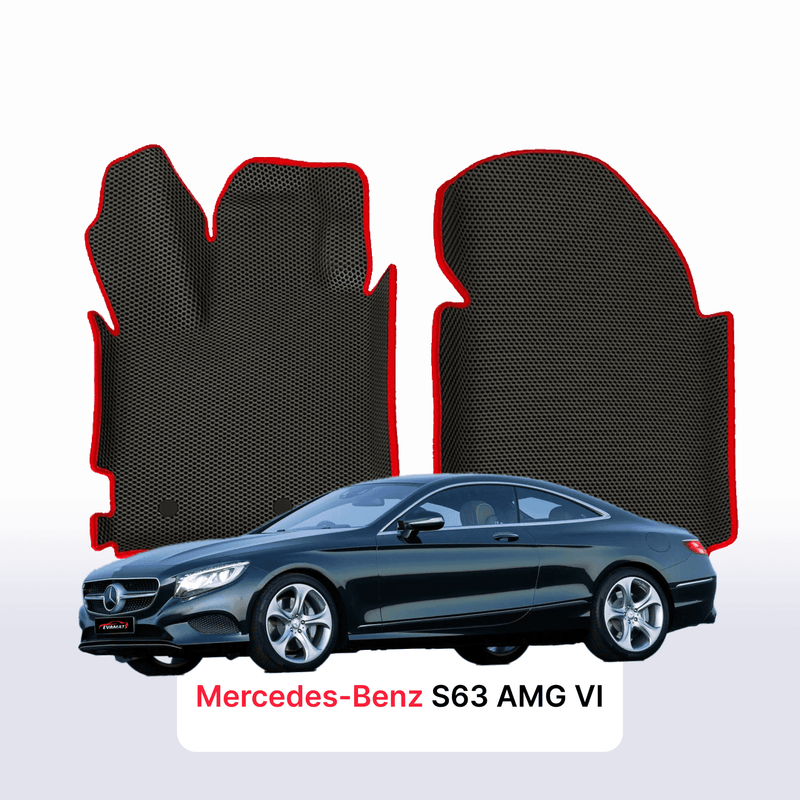 Fußmatten EVA für Mercedes-Benz S63 AMG 6 gen (C217) 2014-2020 jahr COUPE