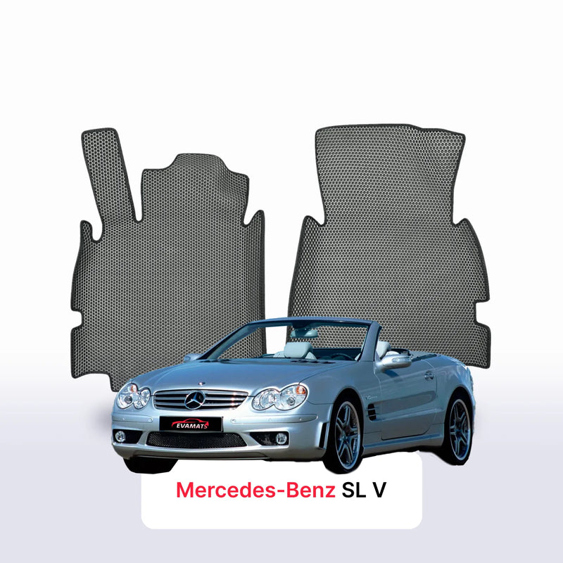 Fußmatten EVA für Mercedes-Benz SL 5 gen (R230) 2001-2011 jahr CABRIO