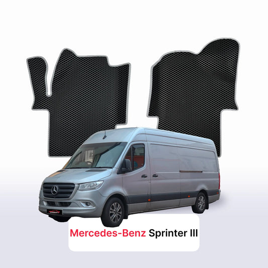Fußmatten EVA für Mercedes-Benz Sprinter 3 gen (W907/W910) 2018-2027 jahr VAN