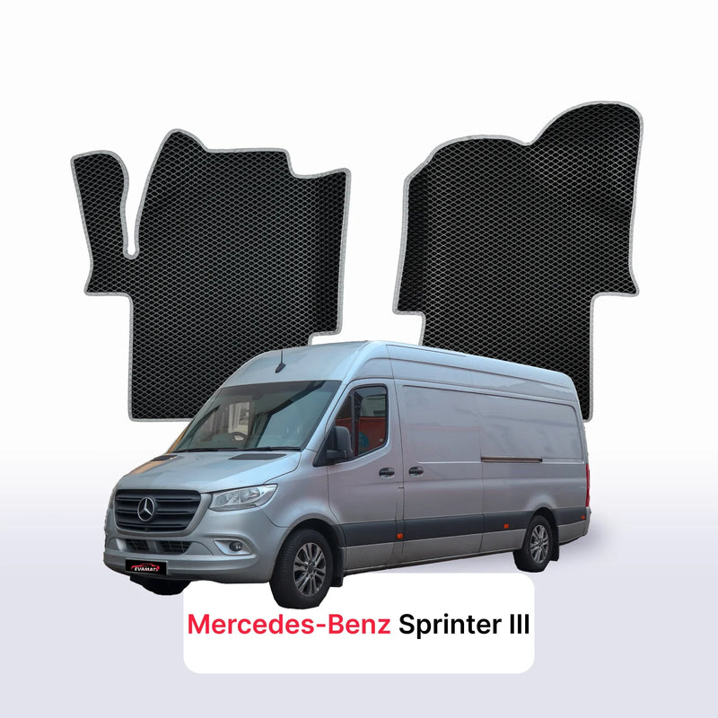 Fußmatten EVA für Mercedes-Benz Sprinter 3 gen (W907/W910) 2018-2027 jahr VAN