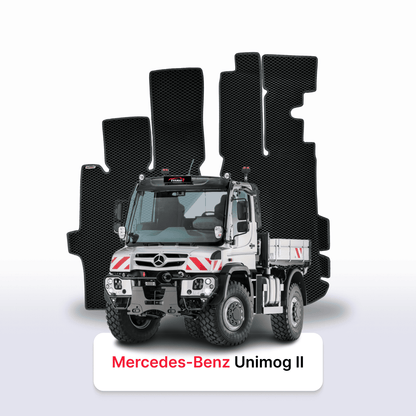 Fußmatten EVA für Mercedes-Benz Unimog U423 2 gen 2013-2026 jahr LKW