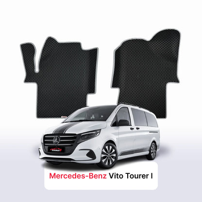 Fußmatten EVA für Mercedes-Benz Vito Tourer 1 gen 2014-2025 jahr BUS