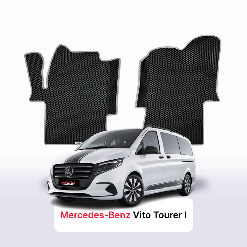 Fußmatten EVA für Mercedes-Benz Vito Tourer 1 gen 2014-2025 jahr BUS