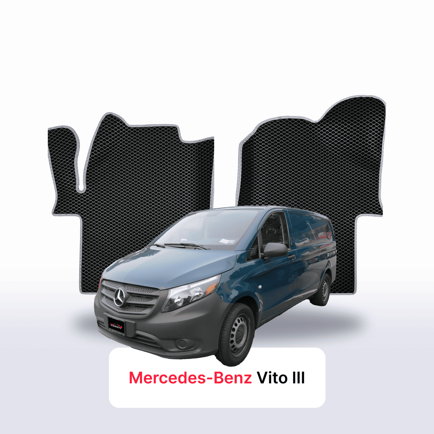 Fußmatten EVA für Mercedes-Benz Vito 3 gen (W447) 2014-2027  jahr VAN