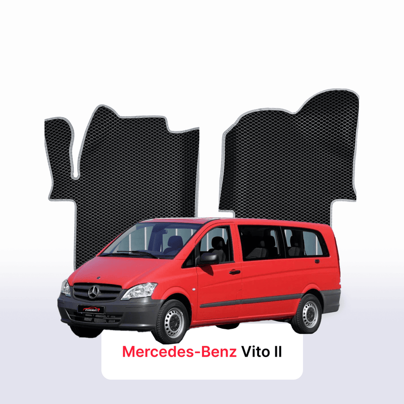Fußmatten EVA für Mercedes-Benz Vito 2 gen (W639) 2003-2014 jahr MINIVAN