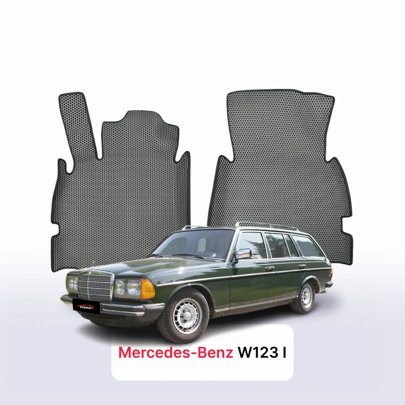 Fußmatten EVA für Mercedes-Benz W123 1 gen 1975-1986 jahr KOMBI