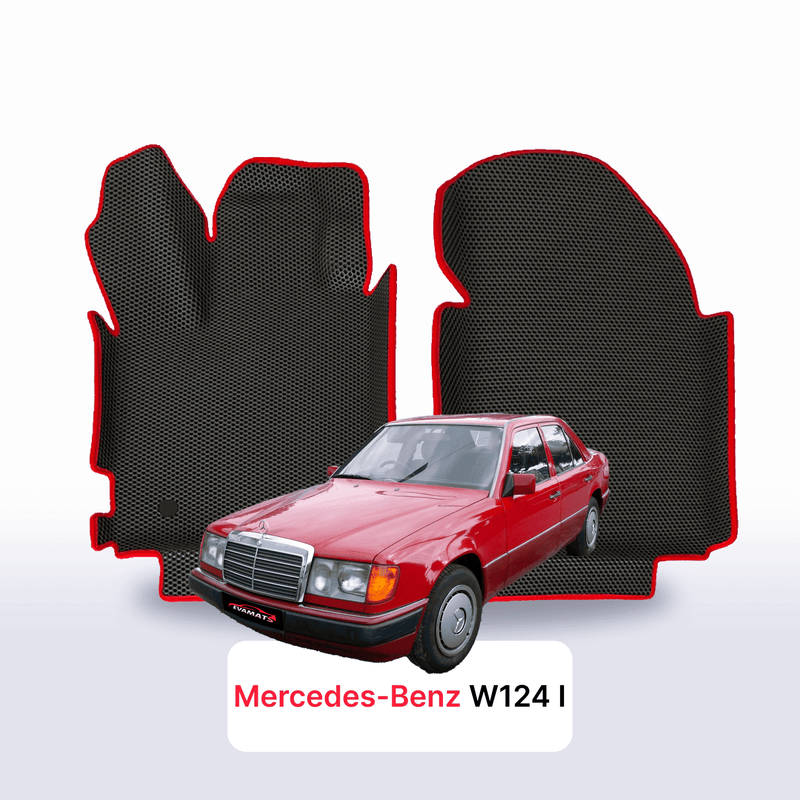 Fußmatten EVA für Mercedes-Benz W124 1984-1993 jahr LIMOUSINE