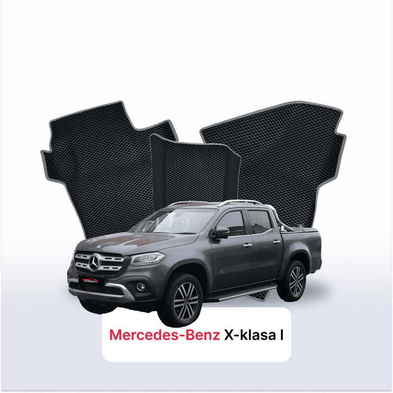 Fußmatten EVA für Mercedes-Benz X-klasa 1 gen 2017-2020 jahr PICK-UP