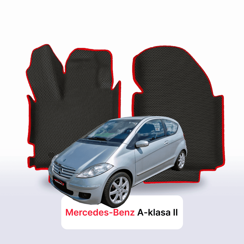 Fußmatten EVA für Mercedes-Benz A-klasa 2 gen (W169) 2004-2012 jahr SCHÄGHECK 3 türer