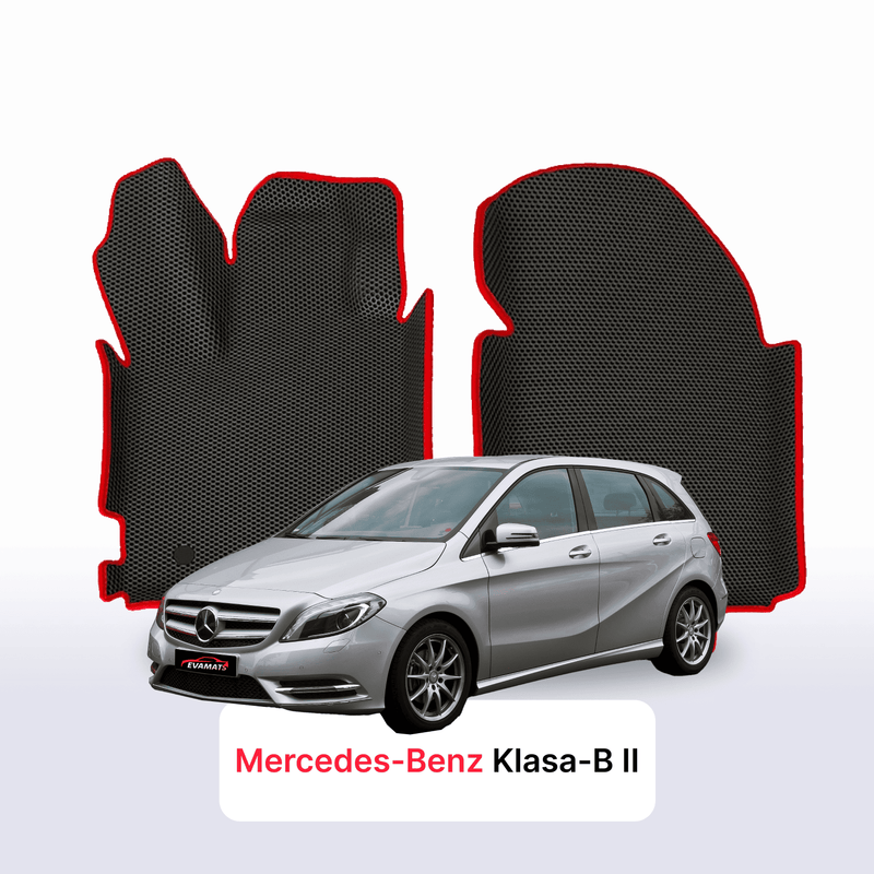 Fußmatten EVA für Mercedes-Benz B-klasa 2 gen (W246) 2011-2018 jahr MINIVAN