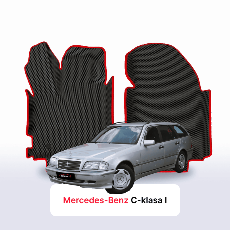 Fußmatten EVA für Mercedes-Benz C-klasa 1 gen (S202) 1993-2001 jahr KOMBI