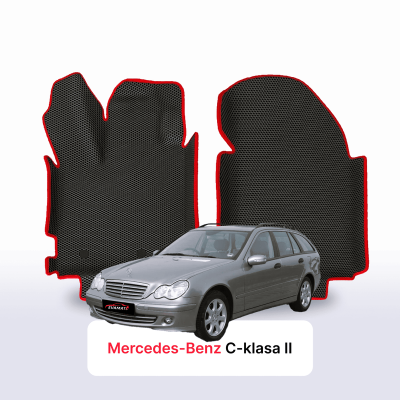 Fußmatten EVA für Mercedes-Benz С-klasa 2 gen (S203) 2000-2007 jahr KOMBI