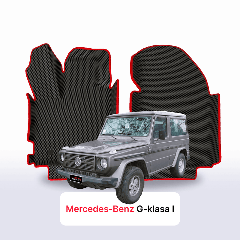 Fußmatten EVA für Mercedes-Benz G-Klasse 1. Generation (W460) 1979–1990 Baujahr SUV 3-türig