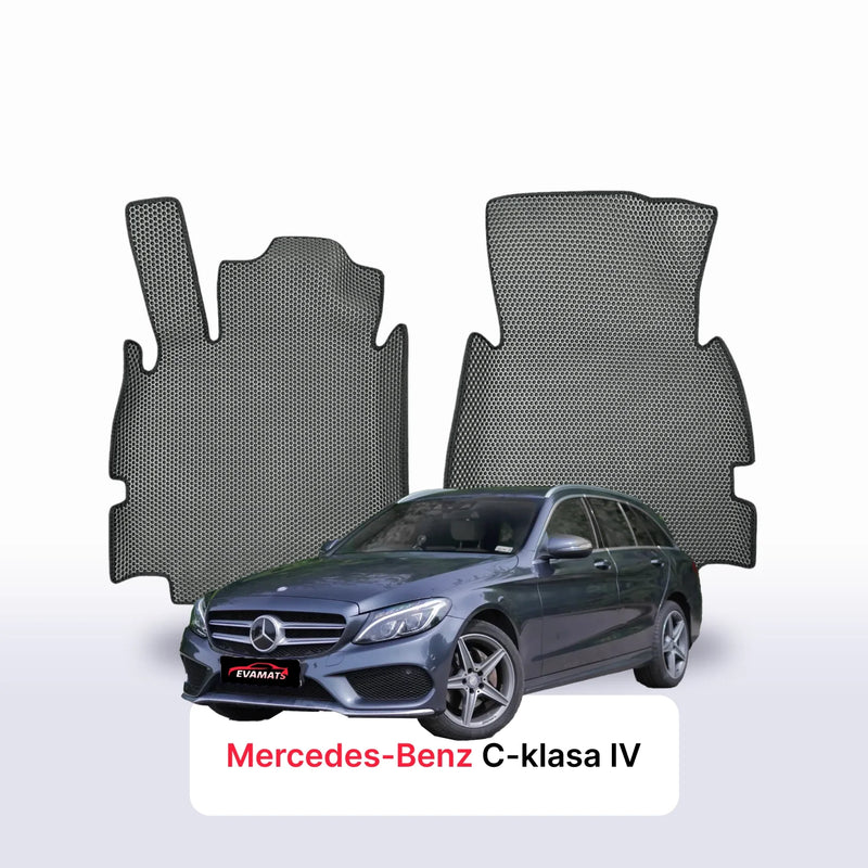 Fußmatten EVA für Mercedes-Benz C-klasa 4 gen (S205) 2014-2021 jahr KOMBI