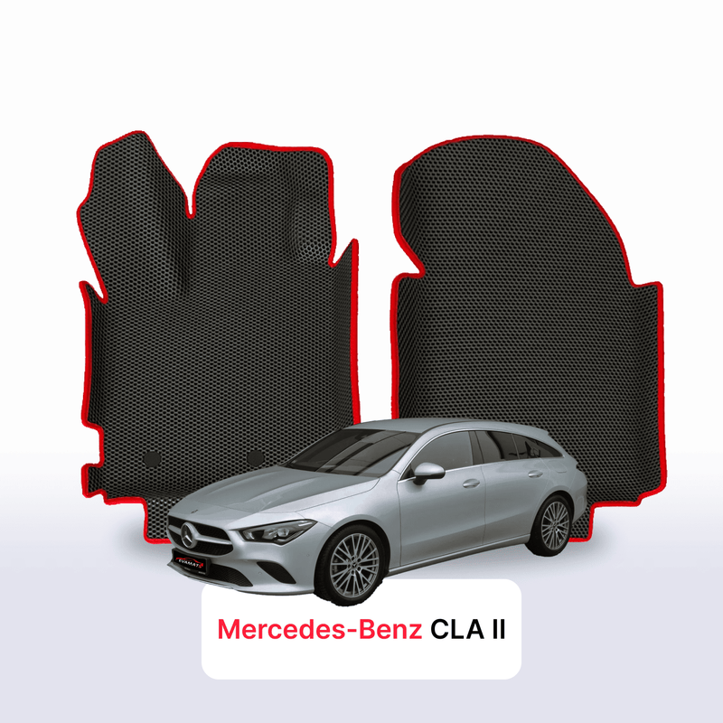 Fußmatten EVA für Mercedes-Benz CLA 2 gen (X118) shooting brake 2019-2025 jahr KOMBI