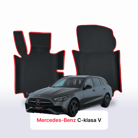 Fußmatten EVA für Mercedes-Benz C-klasa 5 gen (S206) 2021-2026 jahr KOMBI