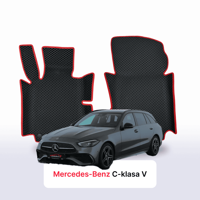 Fußmatten EVA für Mercedes-Benz C-klasa 5 gen (S206) 2021-2026 jahr KOMBI