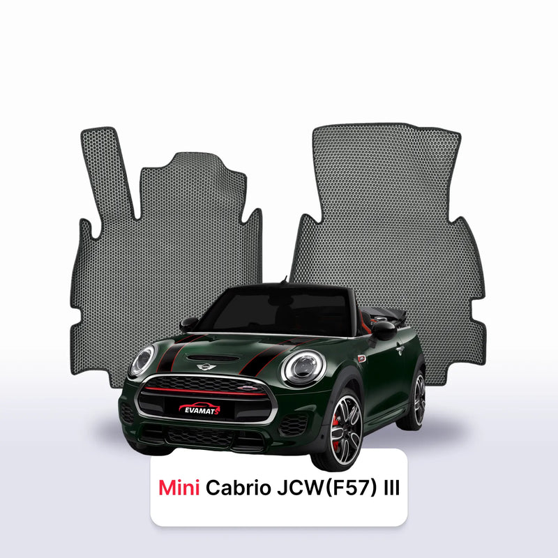 Fußmatten EVA für Mini Cabrio(F57) JCW 3 gen 2015-2024 jahr CABRIO