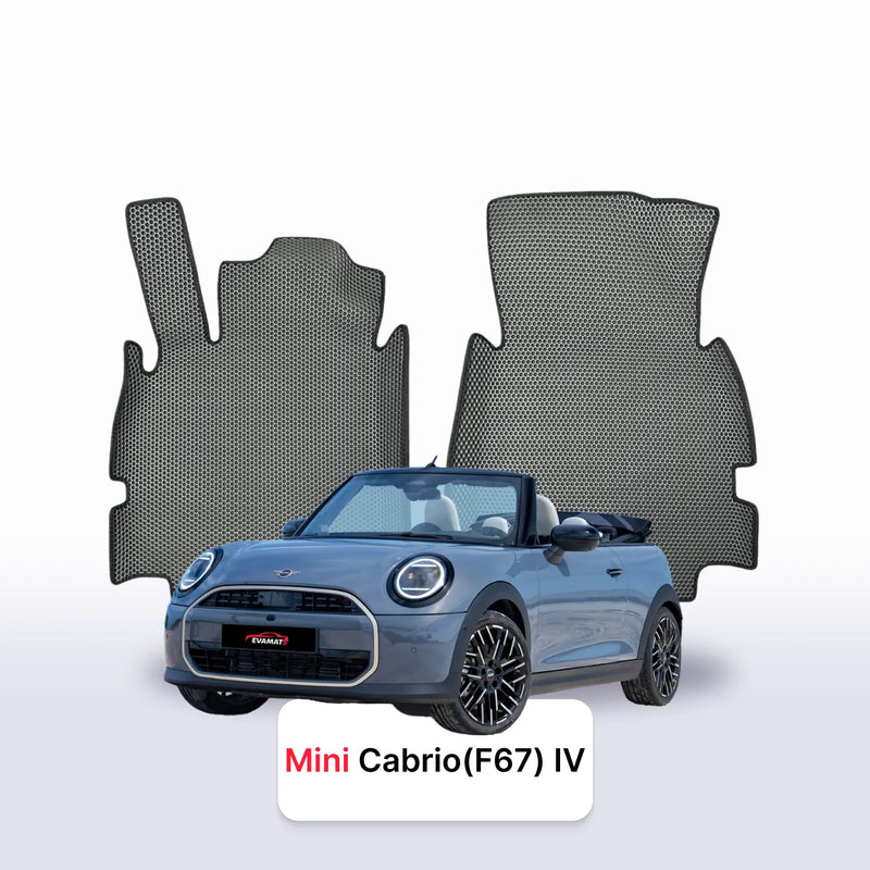 Fußmatten EVA für Mini Cabrio(F67) 4 gen 2024-2028 jahr CABRIO